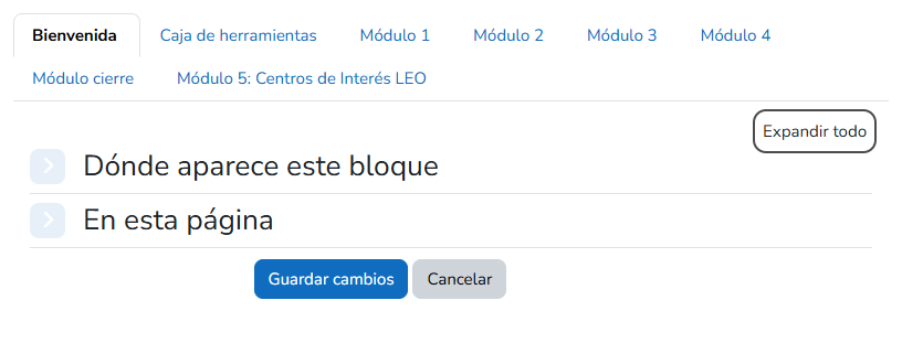 Dónde aparece este bloque
